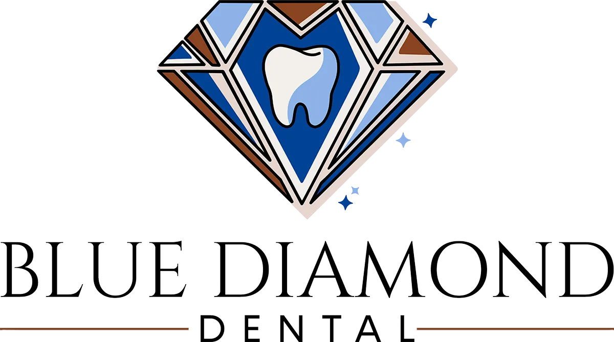 Blue Diamond Dental Logo