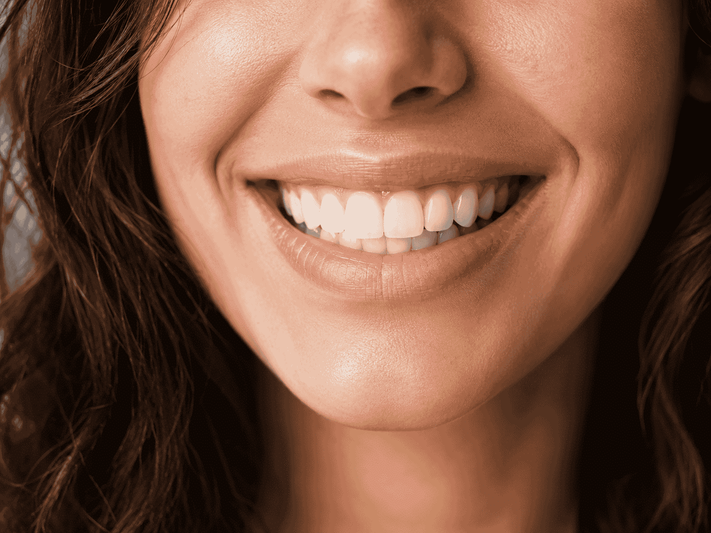Teeth Whitening Cost in Southern California: What to Expect 6 bright white teeth of adult woman