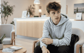 nervous teen