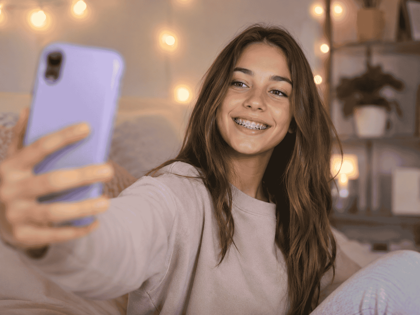iTero Scanners and Sedation: Comfort-First Dentistry in Inglewood 5 teen taking selfie smiling